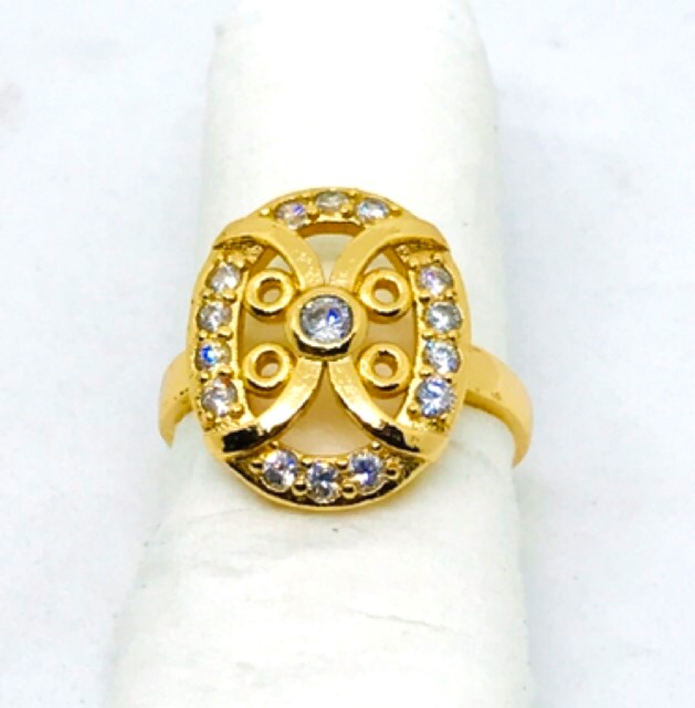 Cincin wanita // cincin replika berlian //cincin lapis emas//cincin