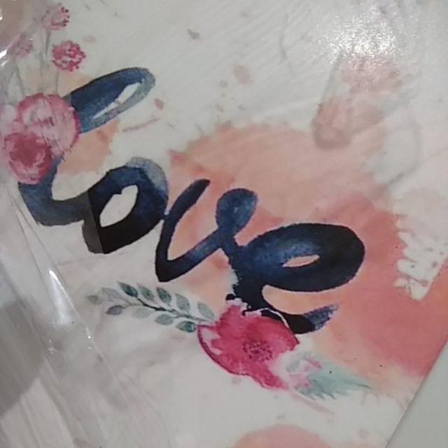 Promoooo!!! 1 Buah Wall Decor Frame Fiber A4 - Quotes Life Series Hiasan Dinding Shabby Chic