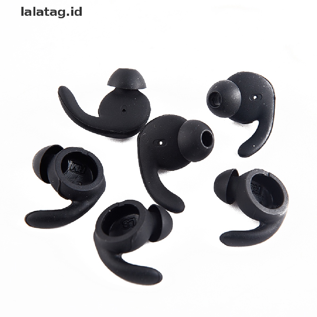 (lalatag) 6pcs / Set Pad / Bantalan Eartips Pengganti Bahan Silikon Untuk Earphone Huawei Honor xSport / AM61