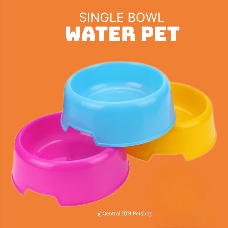 TEMPAT MAKAN KUCING SINGLE BOWL CAT - SINGLE BOWL WATER