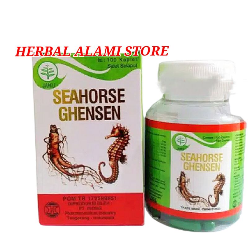 Seahorse ghensen - sehat ginjal , kuda laut dan ginseng