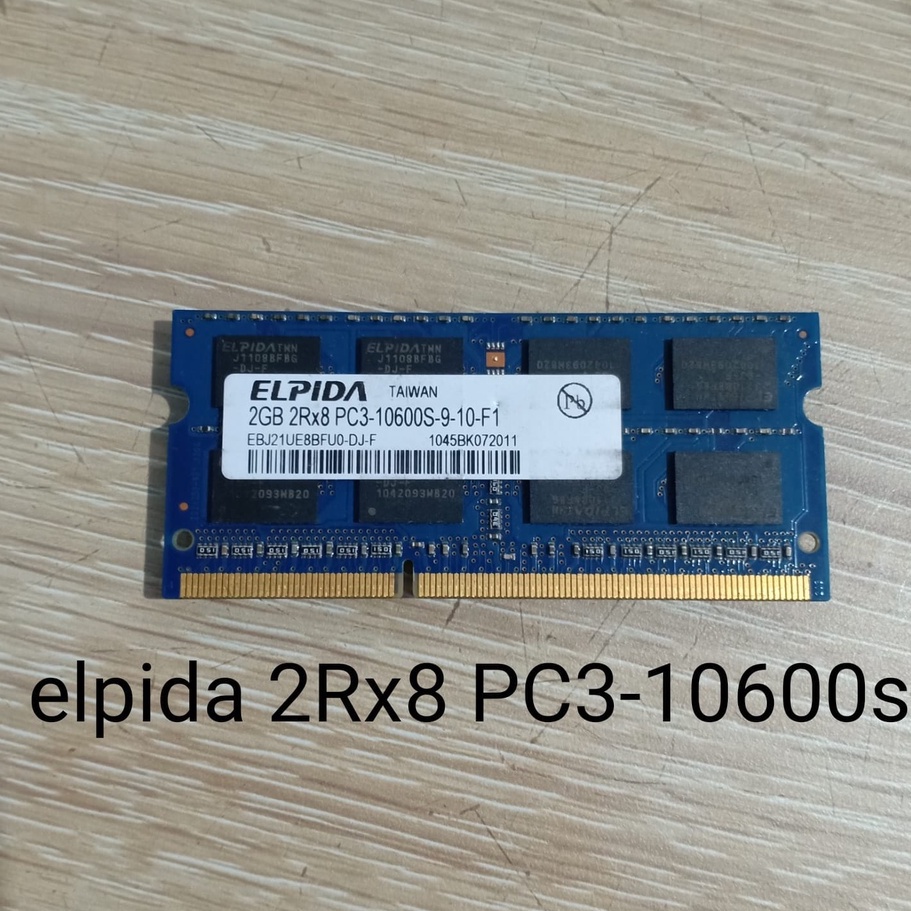 Ram sodim ddr3 2GB PC10600s - Ram laptop ddr3 2Gb PC10600s