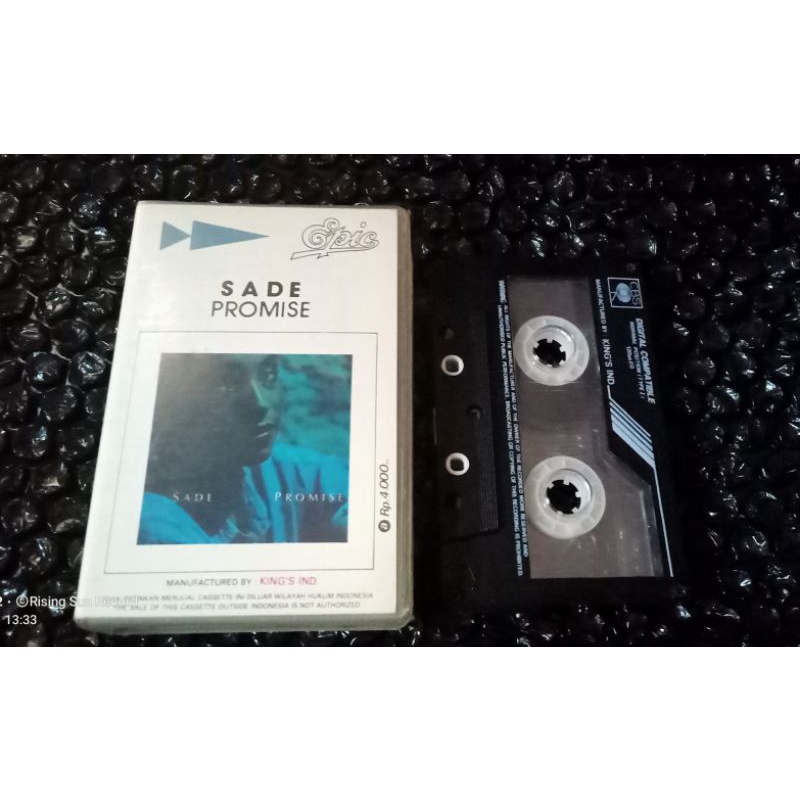 Kaset Pita Sade - Promise - jazz