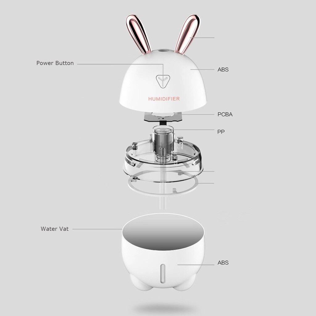 Animal humidifier diffuser arometerapi