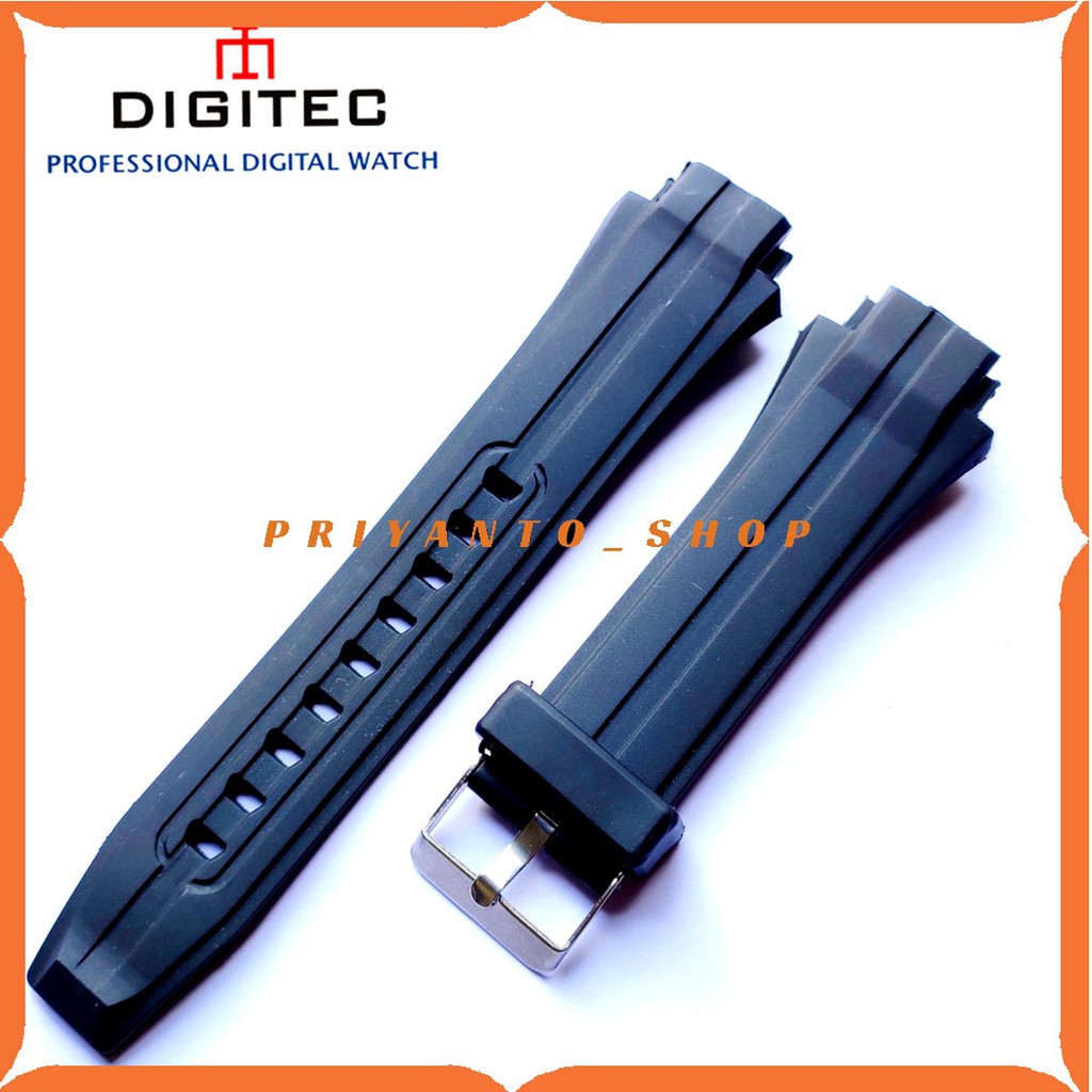 STRAP TALI JAM TANGAN RUBBER WATCH DIGITEC DG 3053 DIGITEC 3053