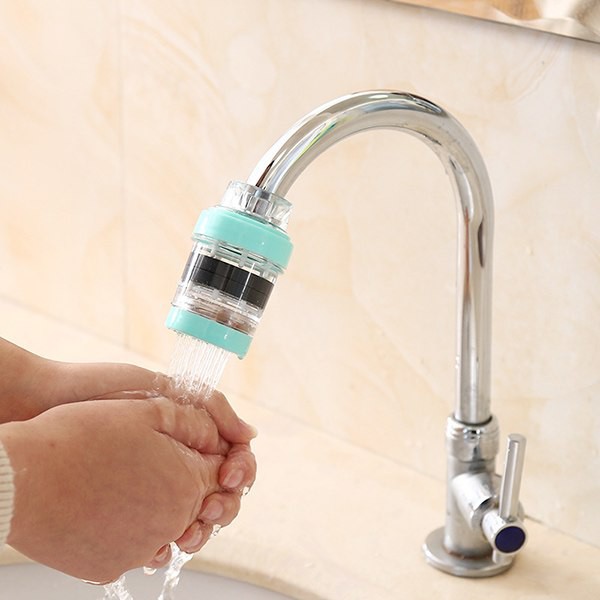 Saringan Filter Keran Air Faucet Medical Clean Water Purifier - M25 - Blue