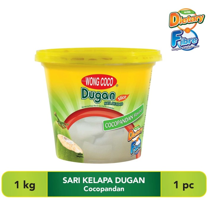 

LAINNYA-KEMASAN-MINUMAN- WONG COCO NATA DE COCO DUGAN 1KG -MINUMAN-KEMASAN-LAINNYA.