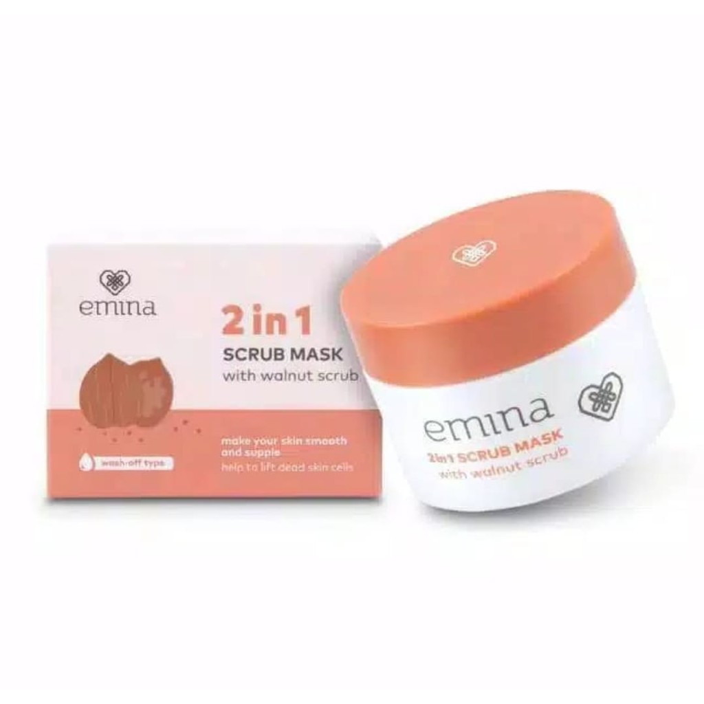 EMINA 2 in 1 Scrub Mask 50 ml