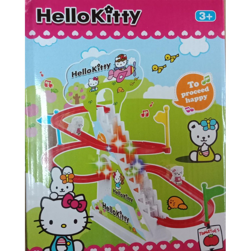 Hello Kitty Slide Mainan Anak Tangga Perosotan