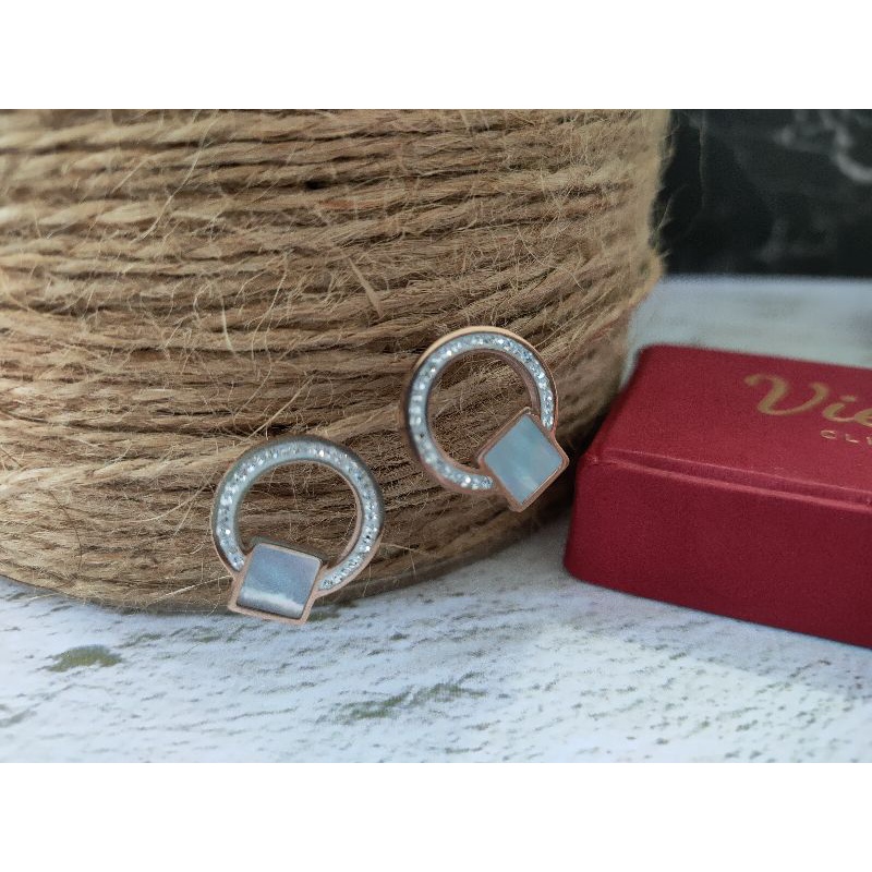 earring/kerabu/anting/giwang titanium