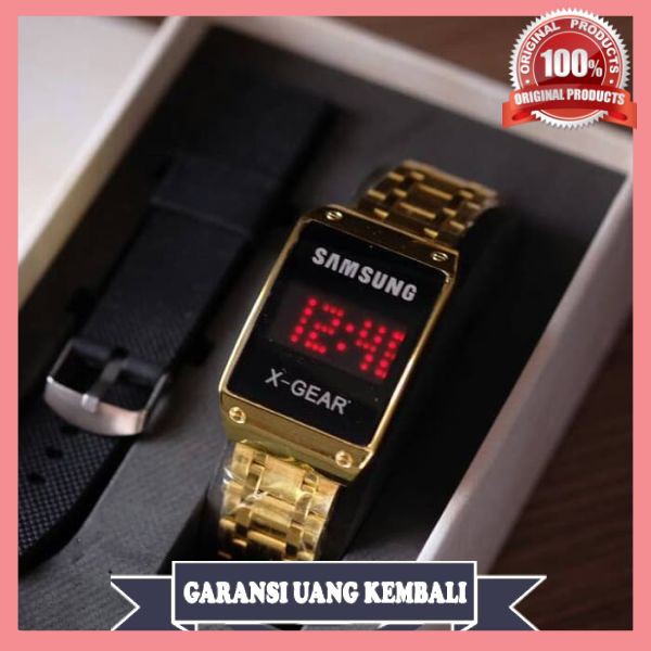 Jam Tangan Pria /Wanita Samsung X-Gear Paket Limited Keren