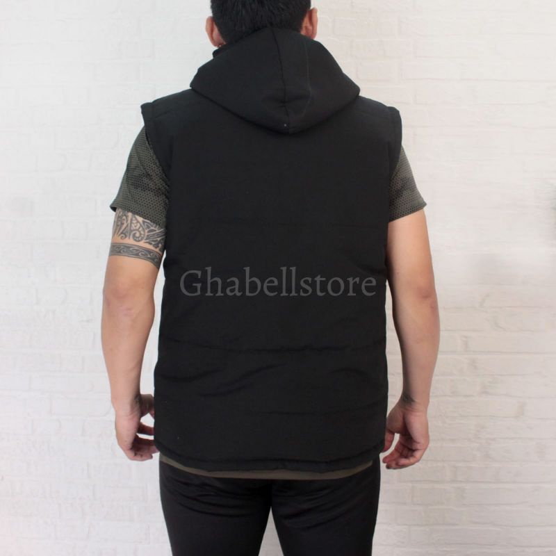 Ghabellstore Rompi Pria Motor Hoodie Bolak Balik Anti Angin