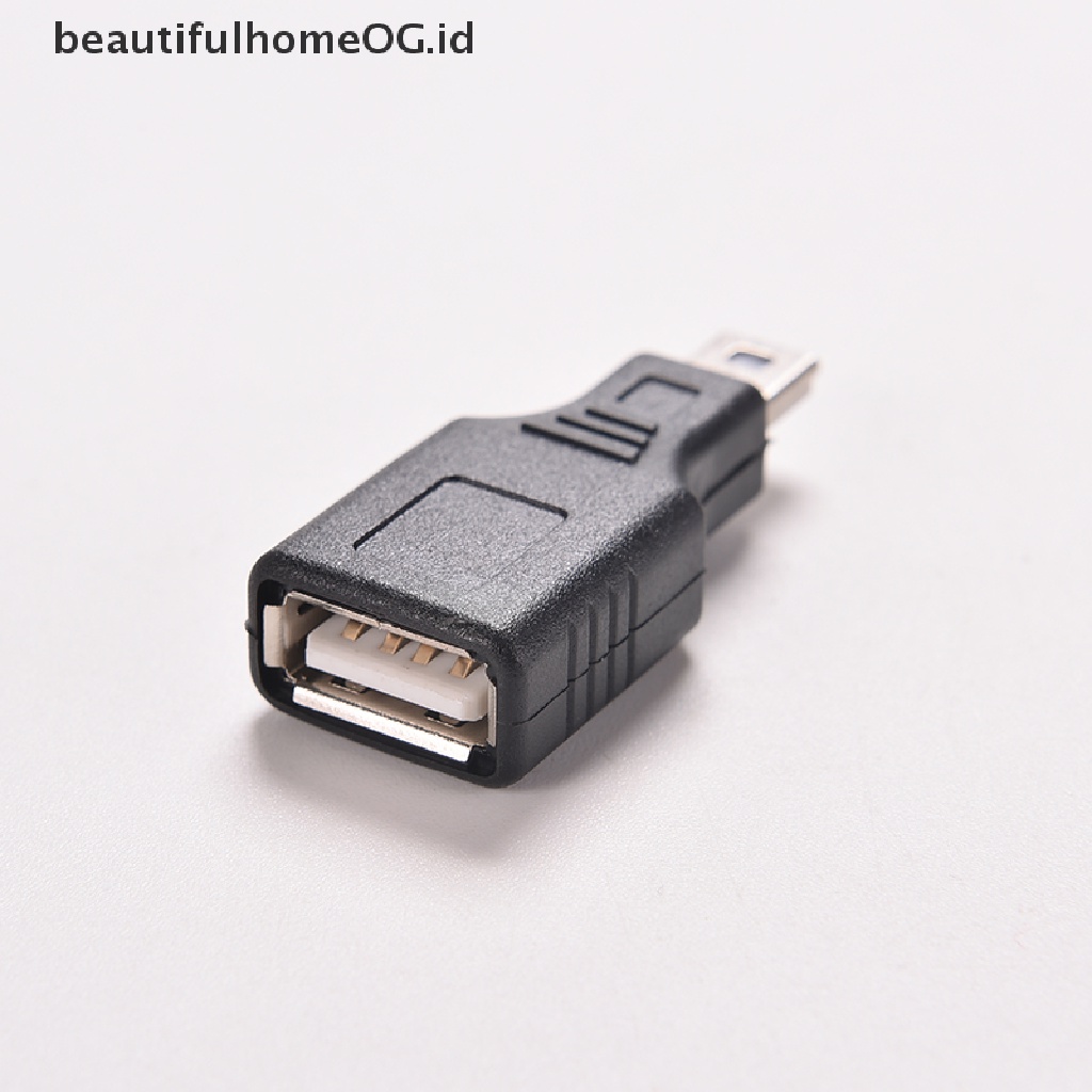 Adapter Kabel Hub USB 2.0 A Female Ke Mini USB B 5 Pin Male