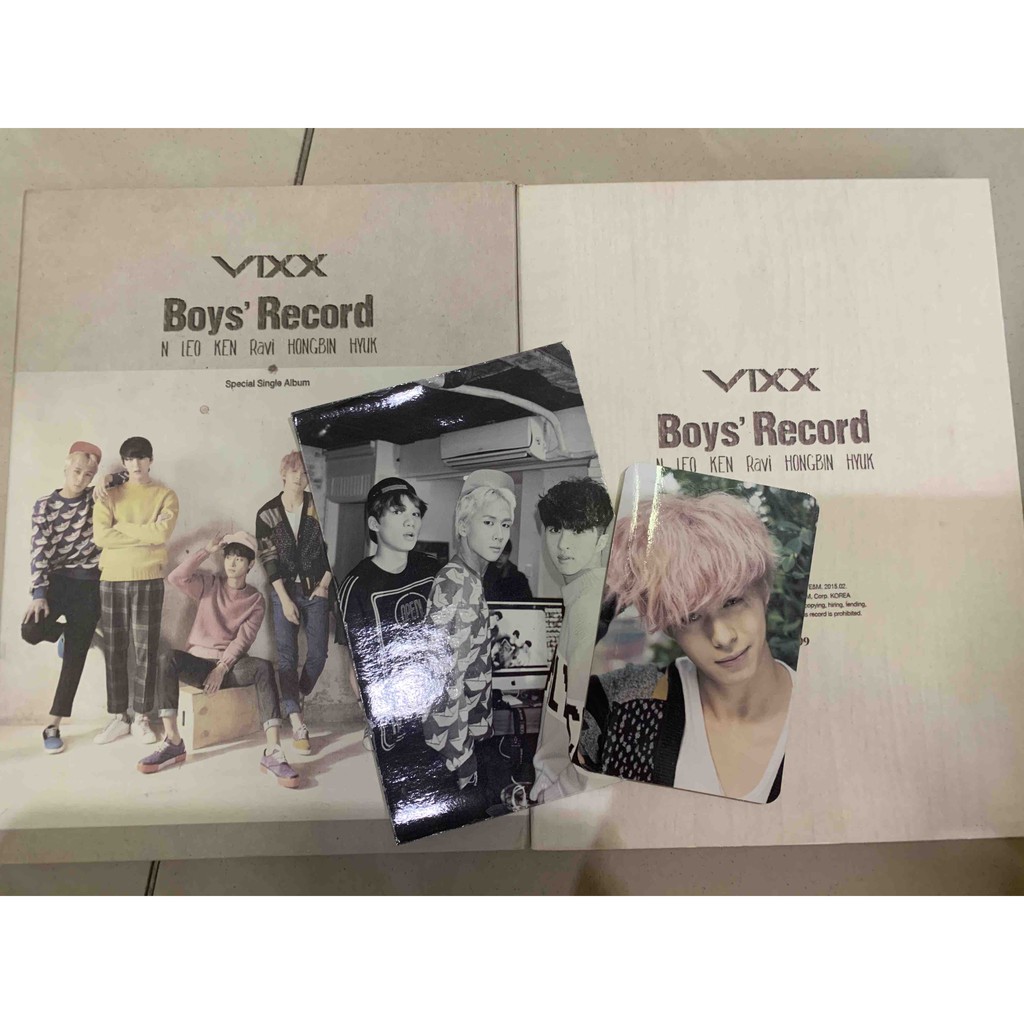 Preloved [UNSEALED] VIXX - Boys Record Album