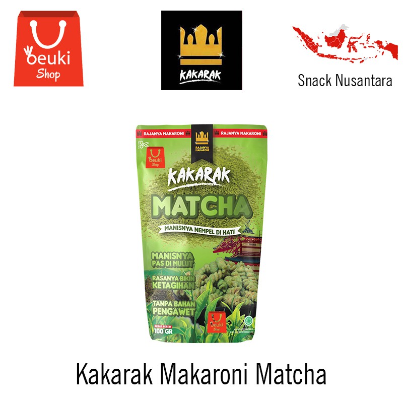 

Makaroni Kakarak Matcha Rajanya Makaroni Spiral Ngepros Bikin Nagih - 100gr