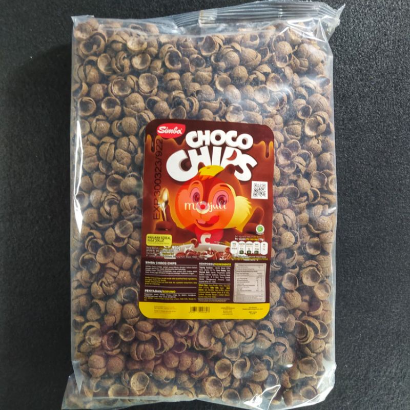 SIMBA CHOCOCHIPS 950gr 950 gr , 1kg 1 kg , SEREAL COKELAT, COKLAT choco crunch chococrunch  koko kru