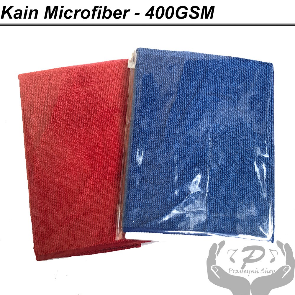 Kain Microfiber 40 x 40 cm 400 GSM Lembut