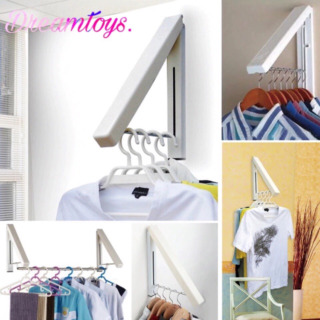 🍭🍭🍭 Gantungan Pakaian / Hanger Baju Indoor Clothes Space Saving 44x8x3,5 Cm