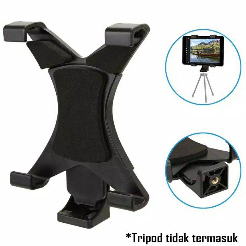 Holder Tablet iPad Tab for Tripod Monopod Tongsis Bracket