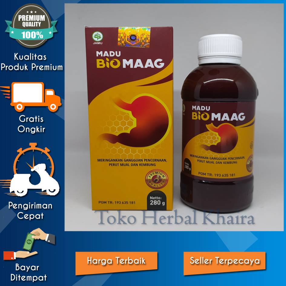 

MADU FIRA BIO MAAG MADU PENCERNAAN 280 GRAM