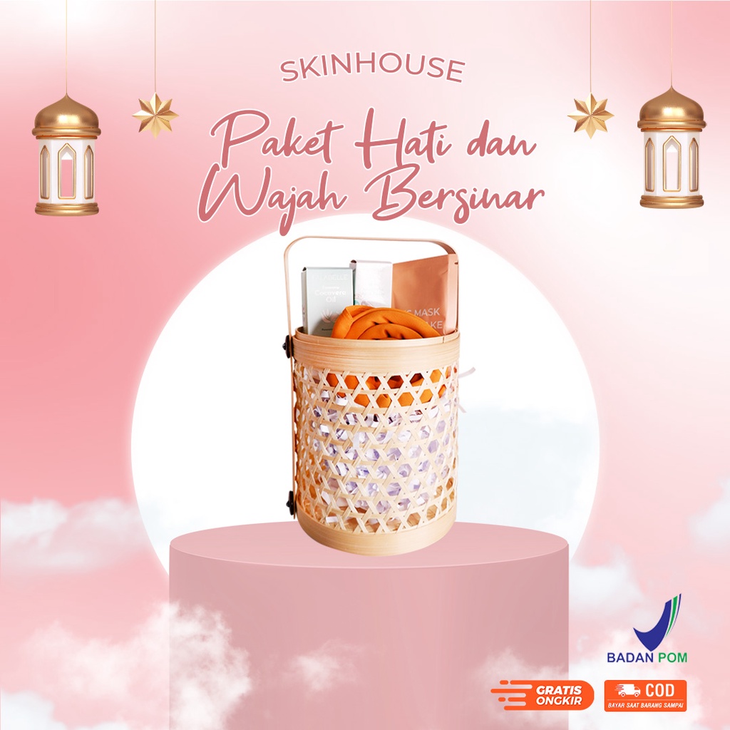 SKINHOUSEID HEMPERS EDISI RAMADHAN | PAKET HEMPERS HATI DAN WAJAH BERSINAR