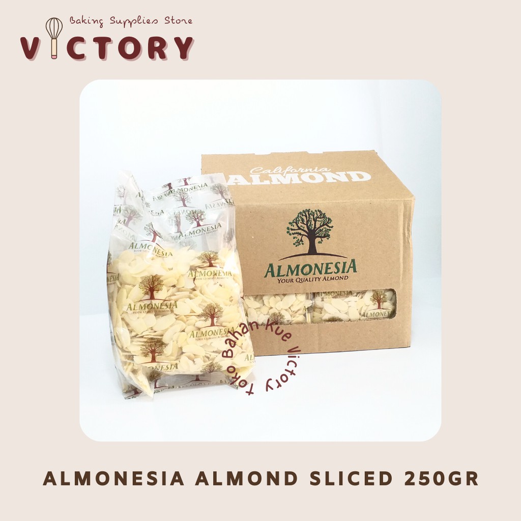 

Almonesia Almond Slice 250gr - Kacang Almond