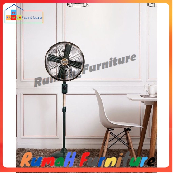 Krisbow Kipas angin Vintage 16 inch Kipas Angin lantai full besi