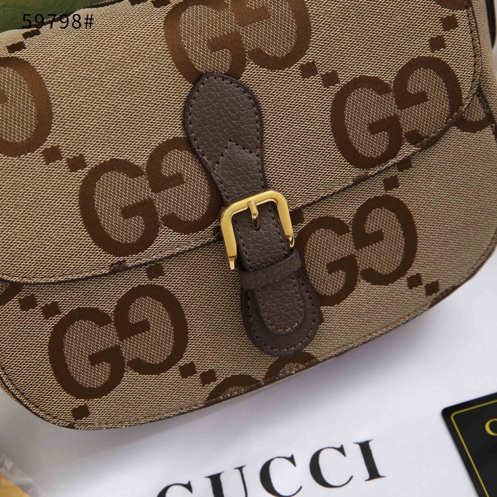 GC Messenger Bag With Jumbo GG in Canvas 59798