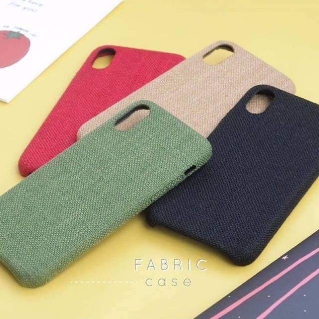 FABRIC CASE iPhone X/Xs/6/6+/6s/6s+/7/7+/8/8+