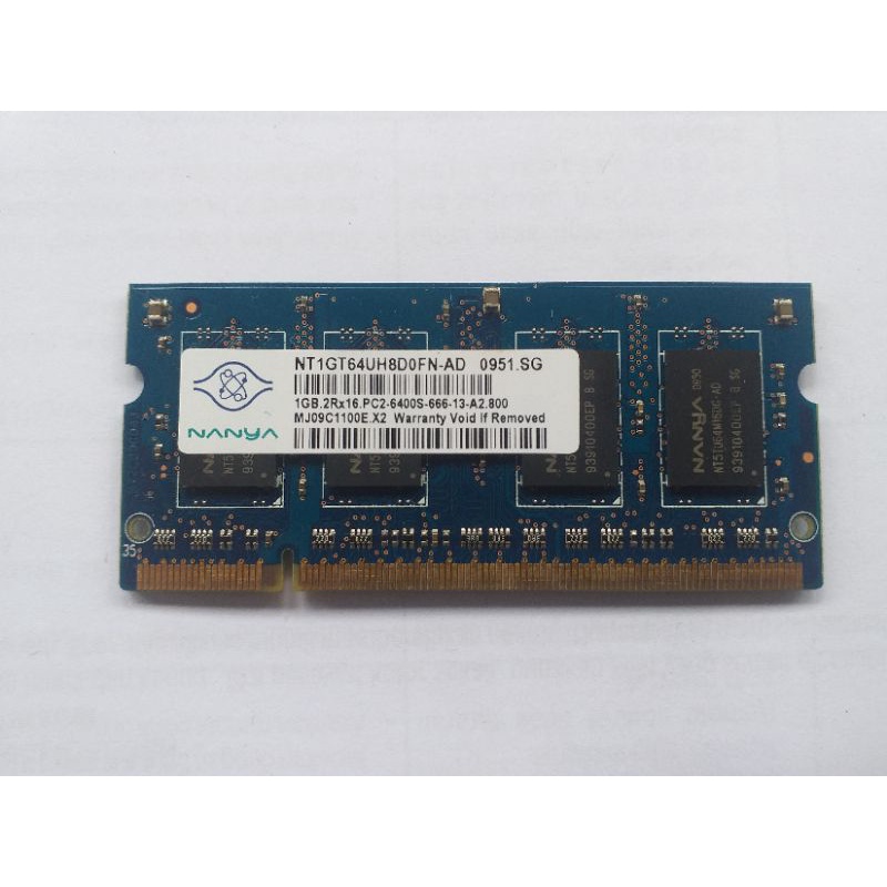 Ram laptop / Ram DDR2 1 GB