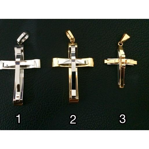 Promo / Kalung Salib Cross Korea Titanium Fashion Unisex Cowok Cewek Pria .,,.,.,