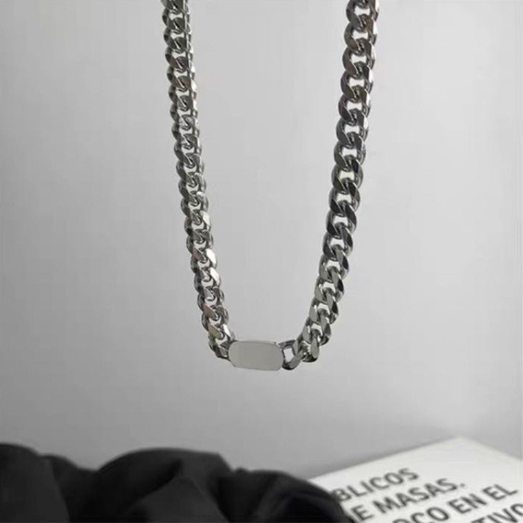 Gelang Bahan Titanium Steel Gaya Hip Hop