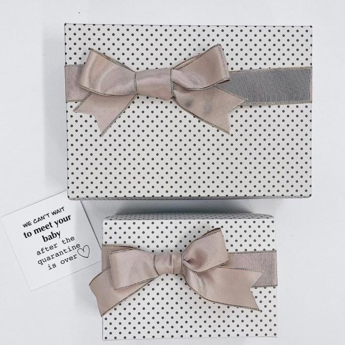 

[COD] You and Me - Polka Dot Box Medium - Box Hamper - Tempat Kado [COD]