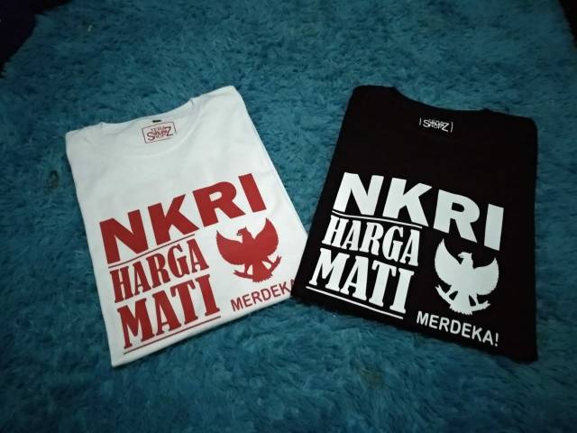 Kaos NKRI HARGA MATI combed 30s standart distro