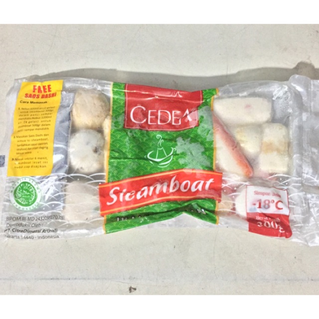 

Cedea Steamboat 300gr plus bumbu