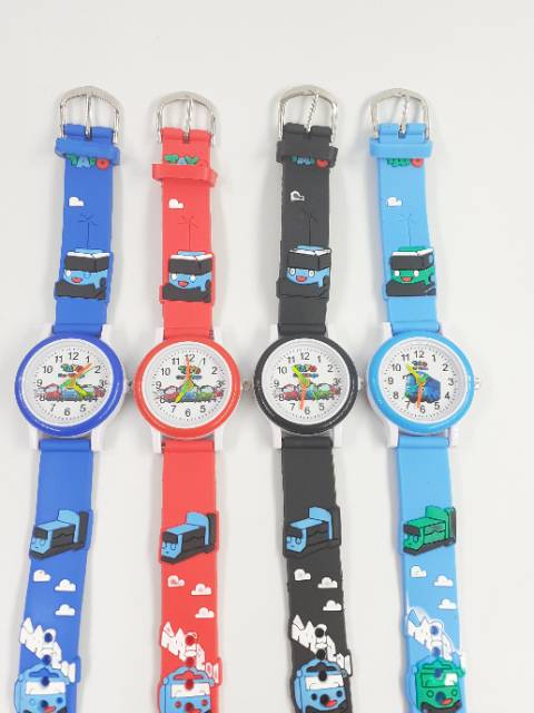 JAM TANGAN ANAK MURAH MERIAH KARAKTER,CAR,SPIDERMAN,BOBOIBOY,TAYO