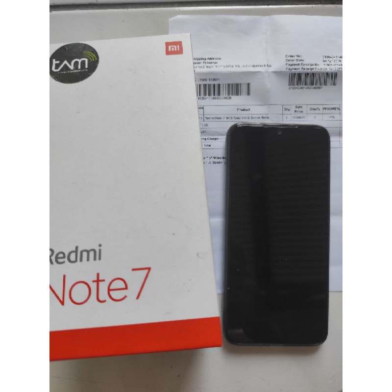 Xiaomi Redmi Note 7 3/32GB Second / Bekas