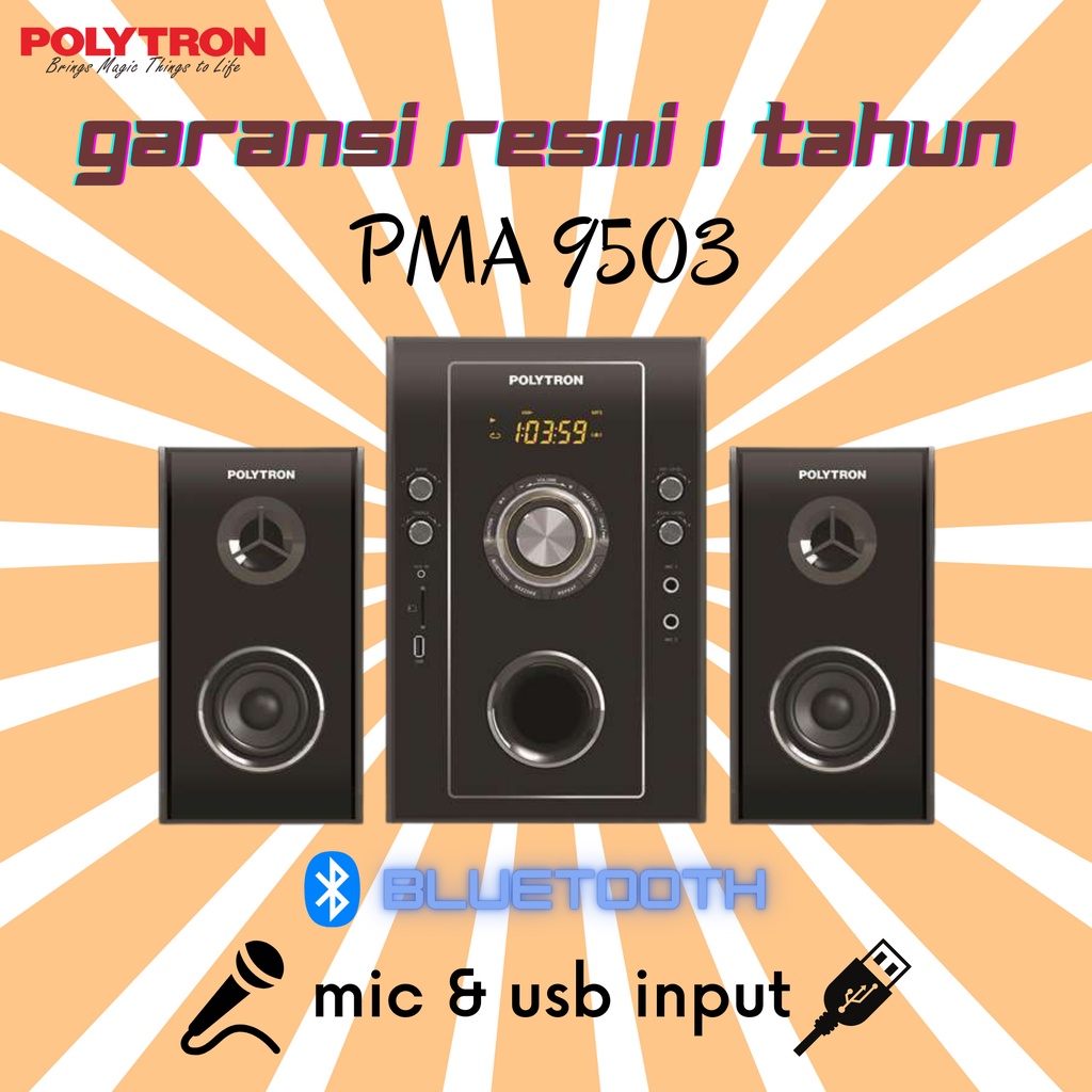speaker aktif polytron pma 9503