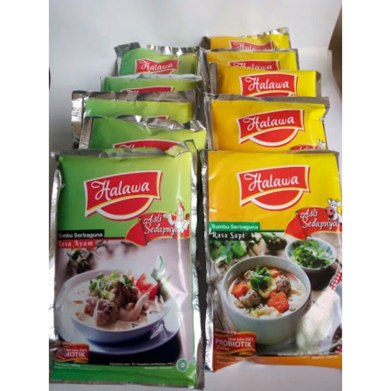 

Halawa Kaldu Bumbu kemasan 500gr (Ayam/Sapi)