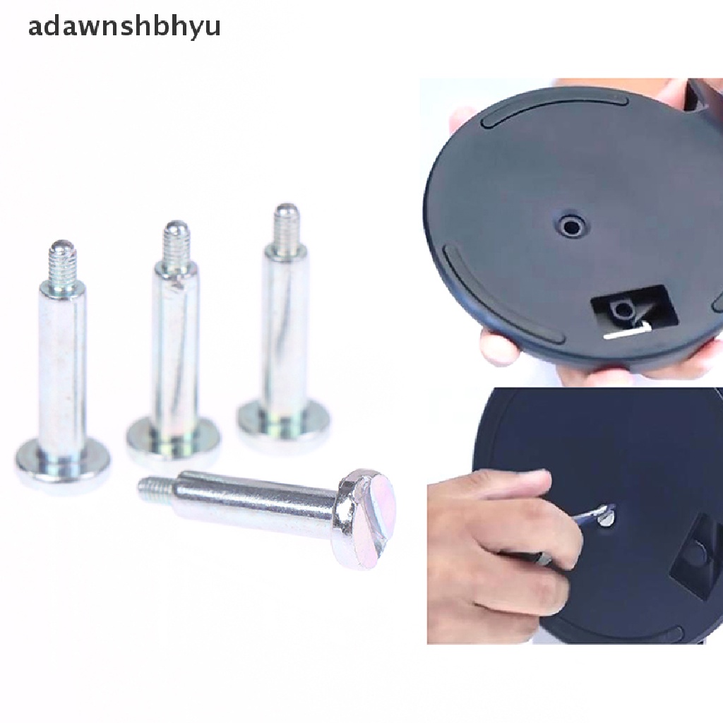 Adawnshbhyu 2Pcs PS5 Console Stand Holder Sekrup Bawah Untuk Bagian Perbaikan Stand Konsol PS5