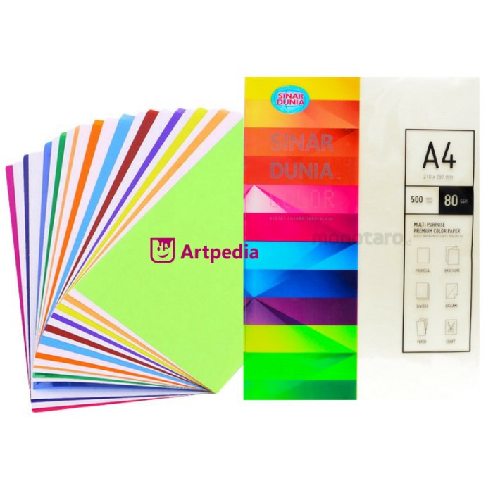 

Promo kertas HVS A4 aneka warna Terlaris
