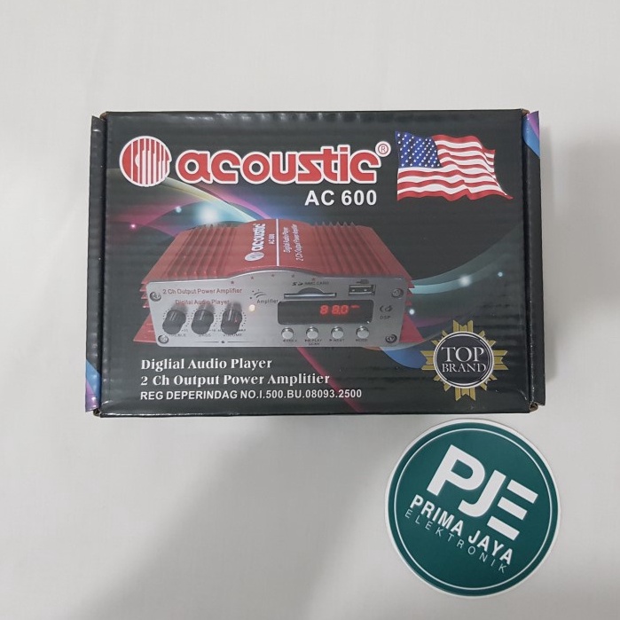 Power Amplitier Acoustic AC 600