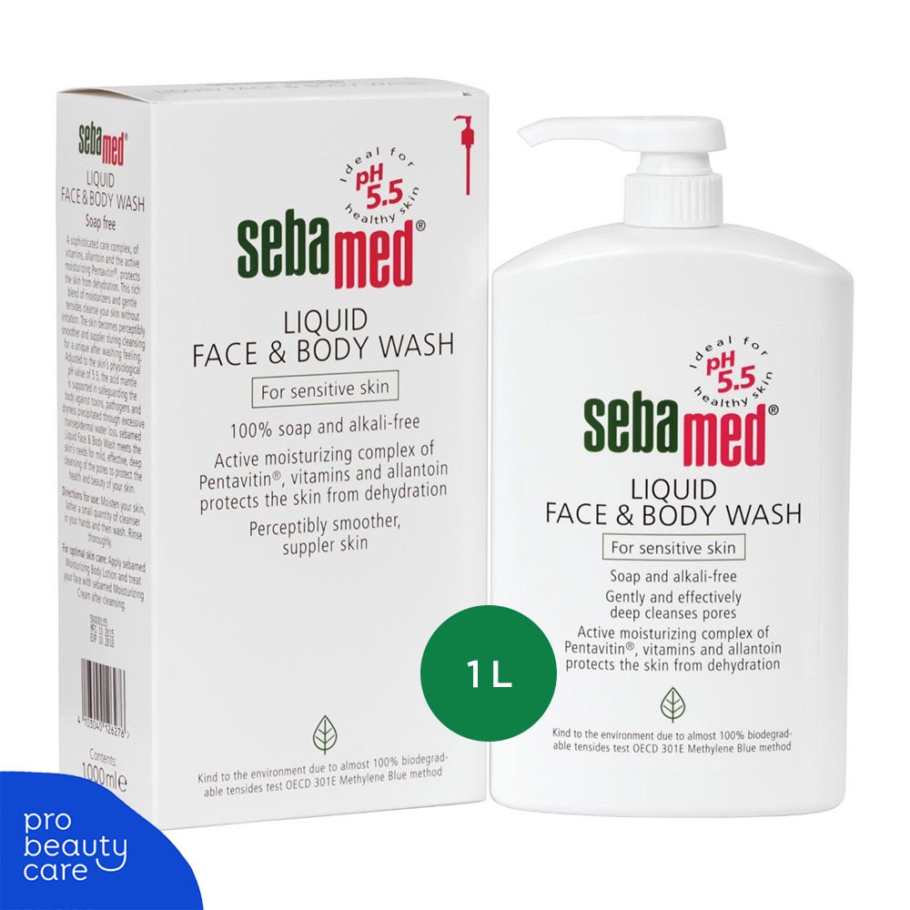 Sebamed - Liquid Face &amp; Body Wash (1000 ml)