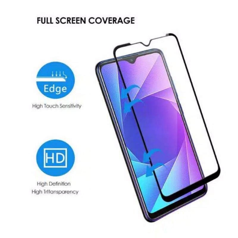 TEMPERED GLASS VIVO V11PRO FULL COVER KUALITAS PREMIUM QUALITY 9H TEMPER GLASS