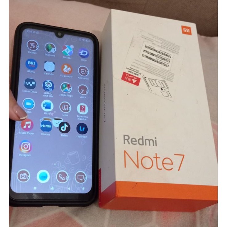 Redmi Note 7 RAM 4/64 (Bekas/Second)