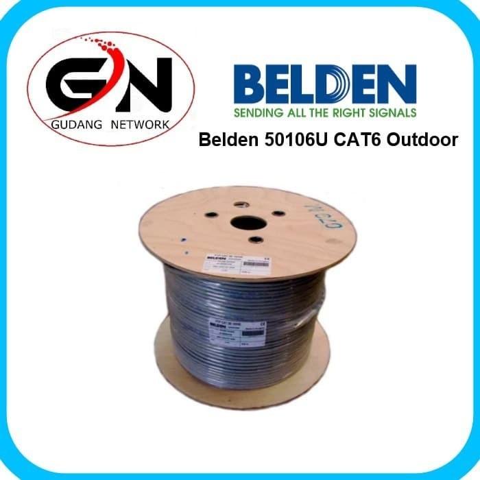 Utp Cab | Belden Utp Cable Cat.6 / Cat6 Outdoor ( 50106U ) 305 Mtr Original
