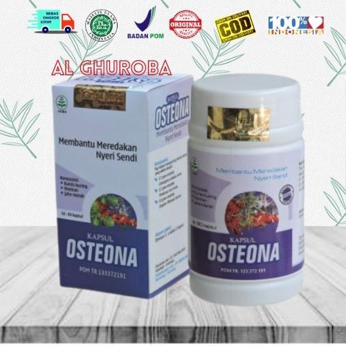 Kapsul Herbal Osteona Obat Herbal Alami untuk osteoporosis dan Gejalanya ISI 60 KAPSUL ORIGINAL