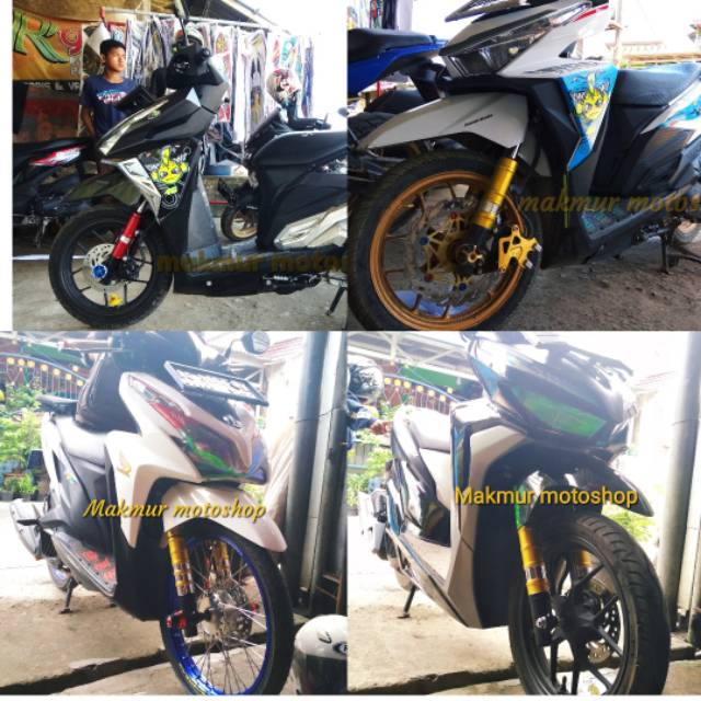 Cover shock depan Vario