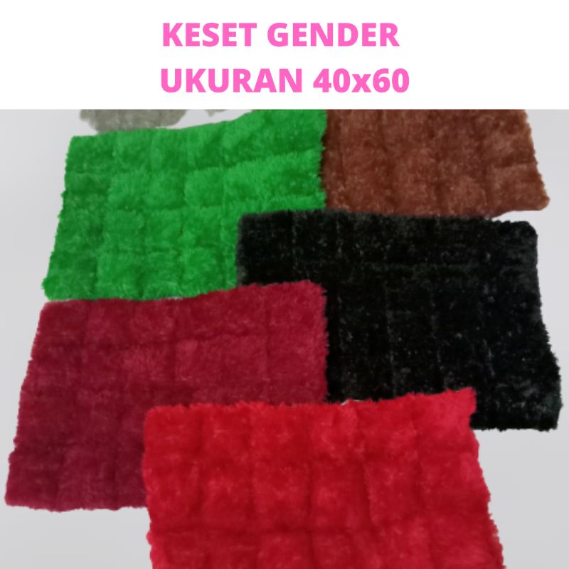 Keset Bulu Tebal Keset Karakter Jumbo Alas kaki Keset Empuk