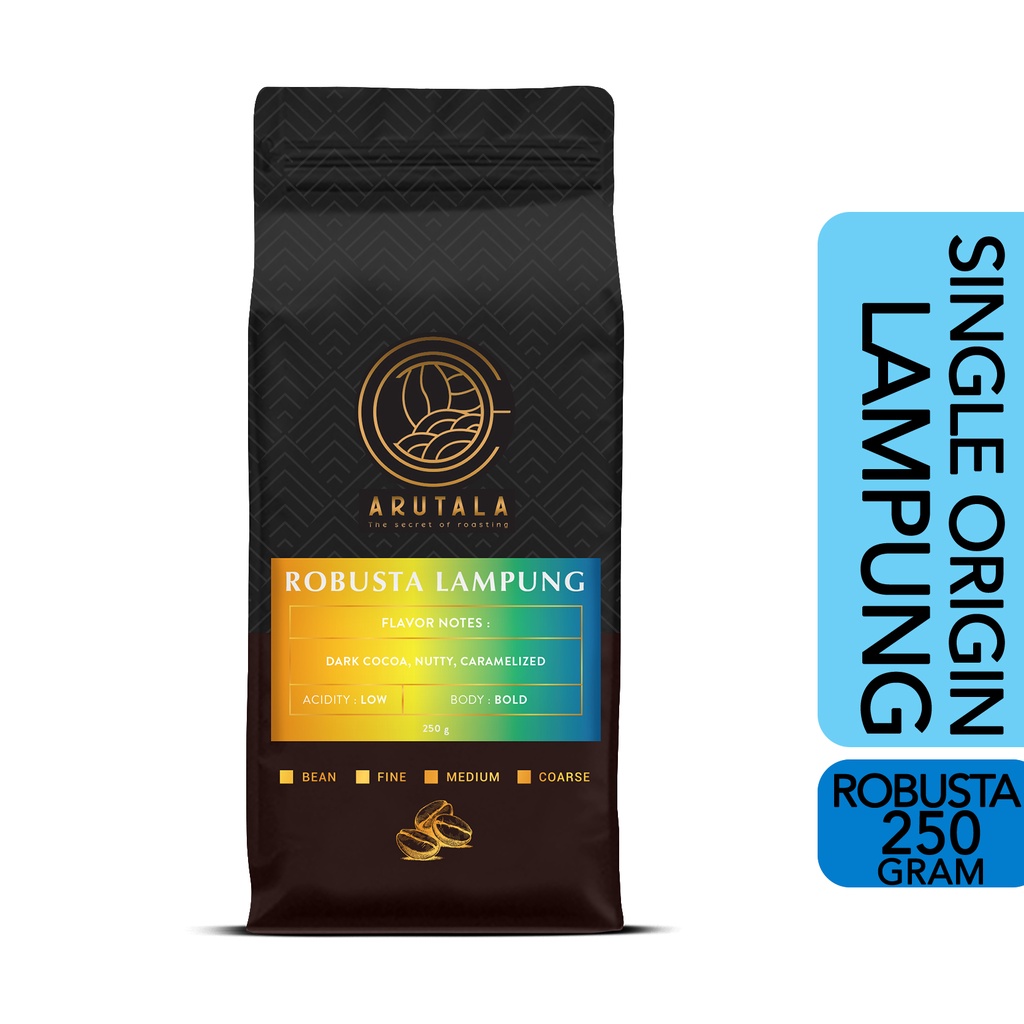 

Kopi Lampung Robusta Coffee 250 gram BUBUK